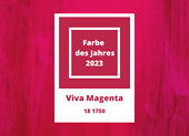 Viva magenta – Farbe des Jahres 2023!