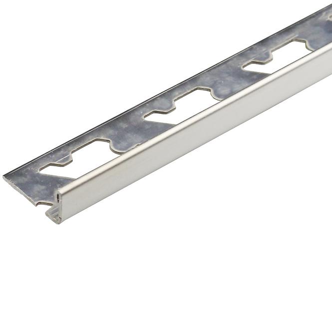 Profil Edge S-steel polished 2500/23/10 mm
