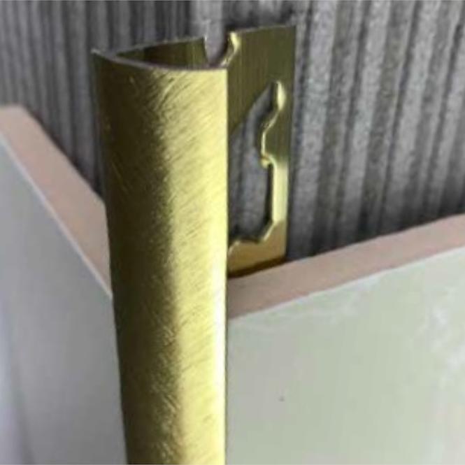 Profil  Rondalu Alu Anod Gold Brushed Spiga 2700/27/12,5 mm