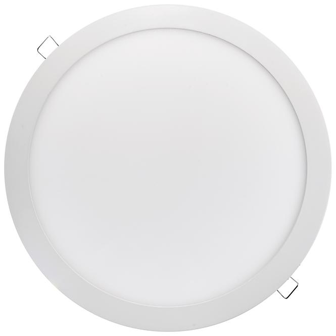 LED-Panel 297 mm, rundes eingebautes Weiß, 24 W Neutralweiß 