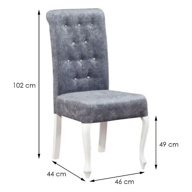 Stuhl W124 Weiß Art.11824,5