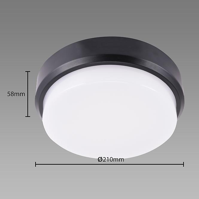 Lampe ARON LED C 18W BLACK 4000K 03801 PL1