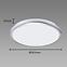 Deckenlampe Planar LED 36W Silver 4000K 03841 PL1,4