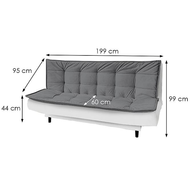 Sofa Zenit Monolith 85 + Madryt 120