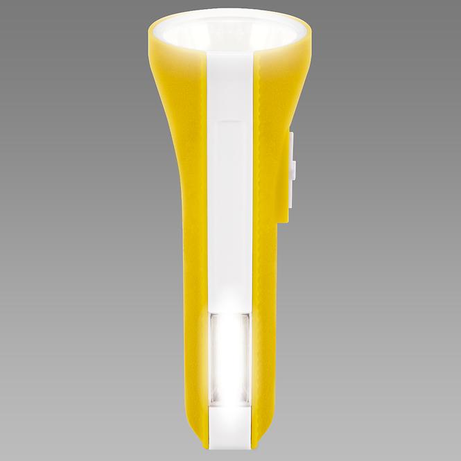 Taschenlampe Tedi LED 3W+3W 03935 Gelb/weiss