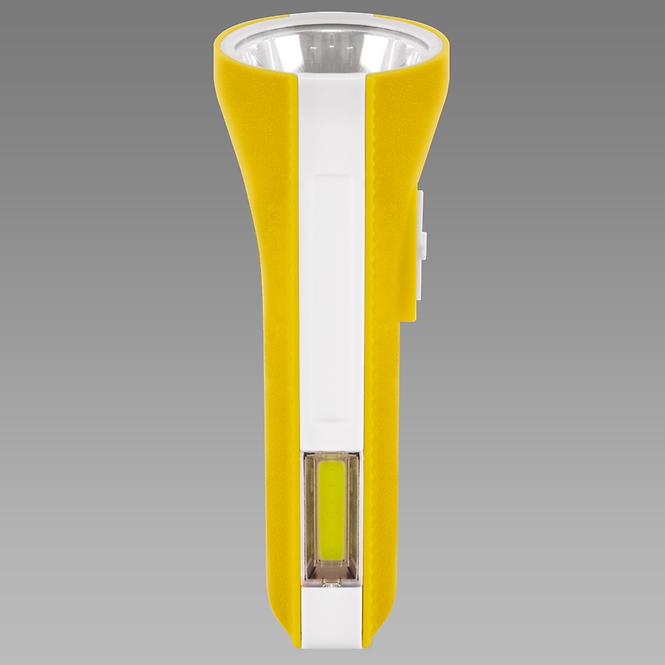 Taschenlampe Tedi LED 3W+3W 03935 Gelb/weiss