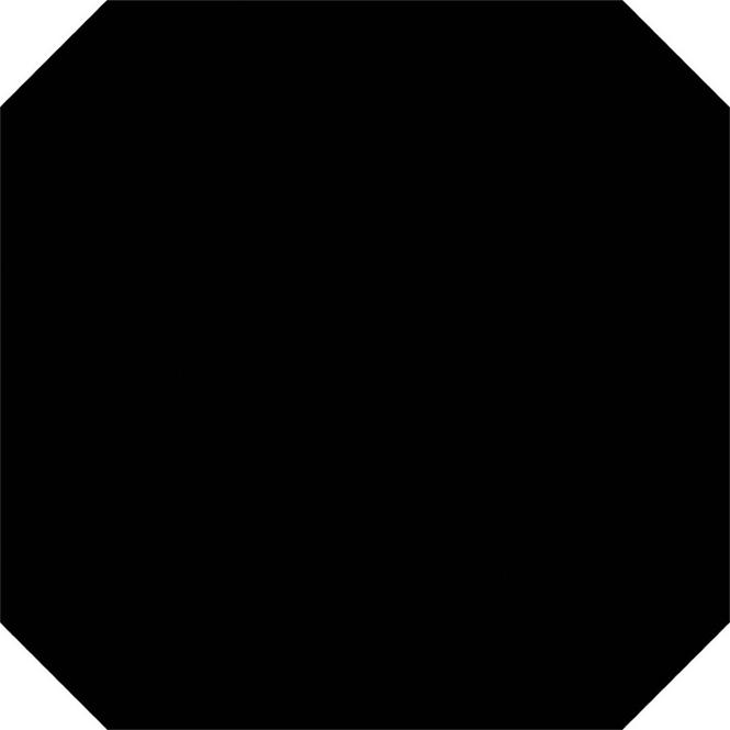 Bodenfliese Octo Element Negro 25/25