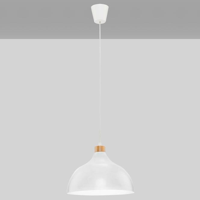 Lampe Cap 2070 Wood Weiß Lw1
