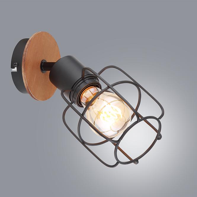 Lampe 54037-1 Schwarz und Braun K1