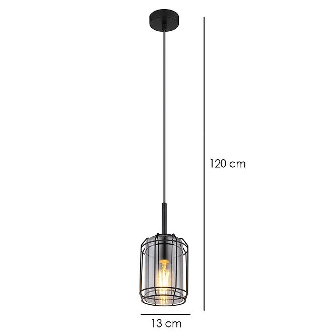 Lampe 15559H Schwarz LW1