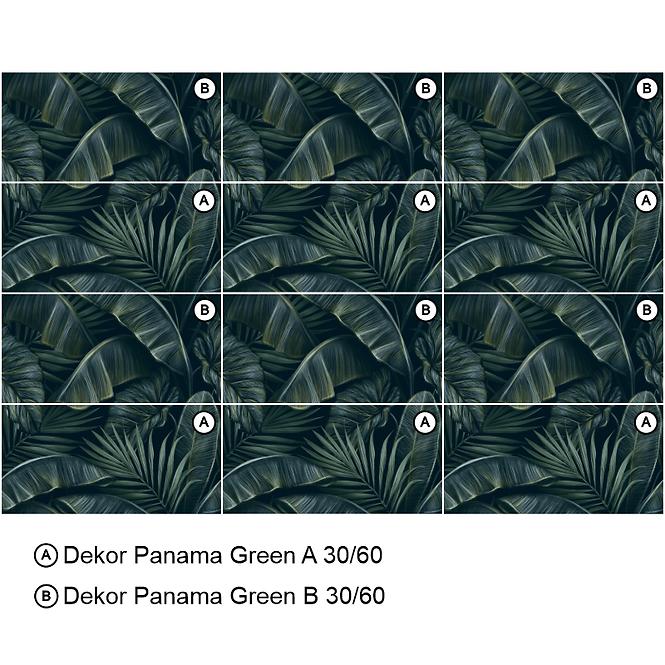 Dekorfliese Panama Green A 30/60