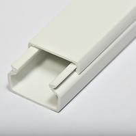 Elektroinstallation-Leiste 15x10 mm, Länge 2 m, Weiß