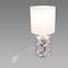 Lampe Linda E14 Chrome/White 03785 LB1