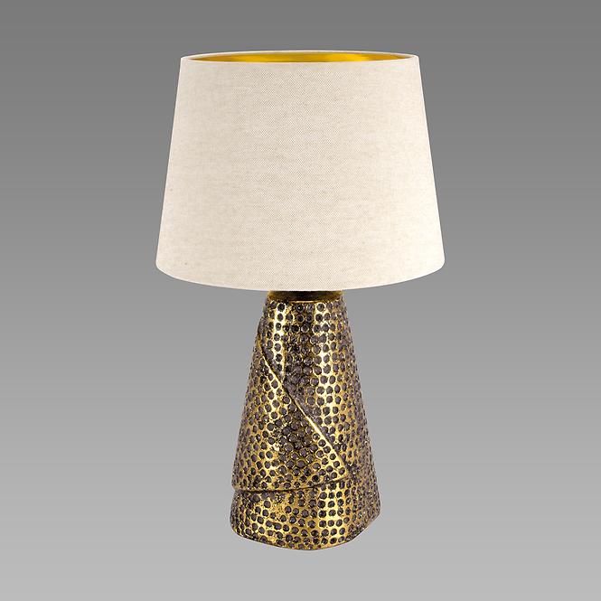 Lampe Magda E27 Gold / Beige 03963 LB1