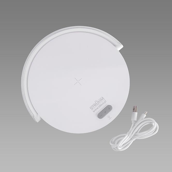 Lampe Saturn LED White Speaker 03864 LB1