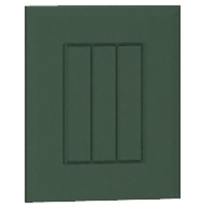 Seitenplatte Irma 360x304 grün  matt