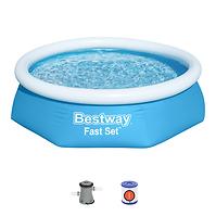 Fast-Set-Pool 2,44x0,61 m 57450 mit Filterpumpe