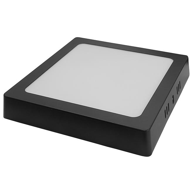 LED-Panel Block 12W 4200K quadratisch schwarz