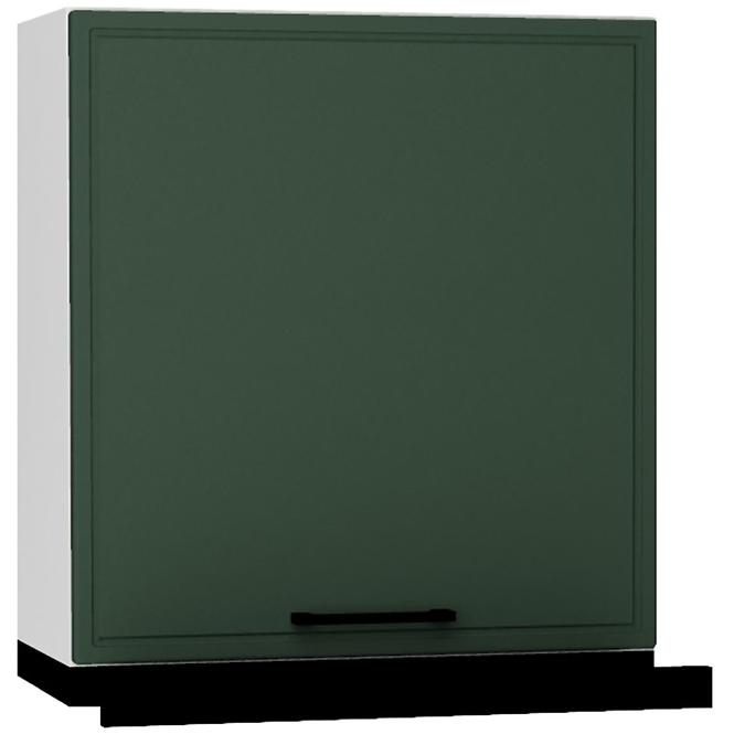Küchenzeile Emily W60/68 Slim Pl mit schwarzer haube grün