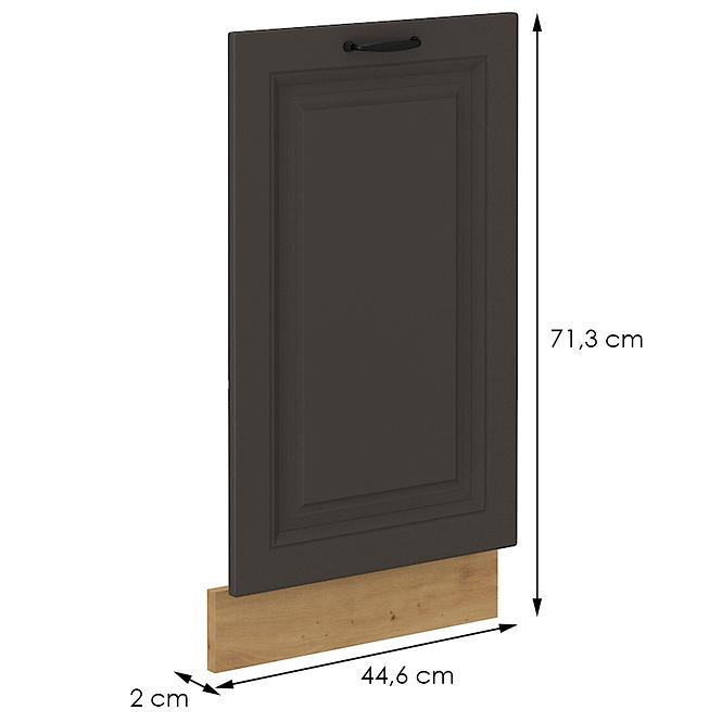 Türen für Einbauspülmaschine STILO graphit matt/artisan 713x446