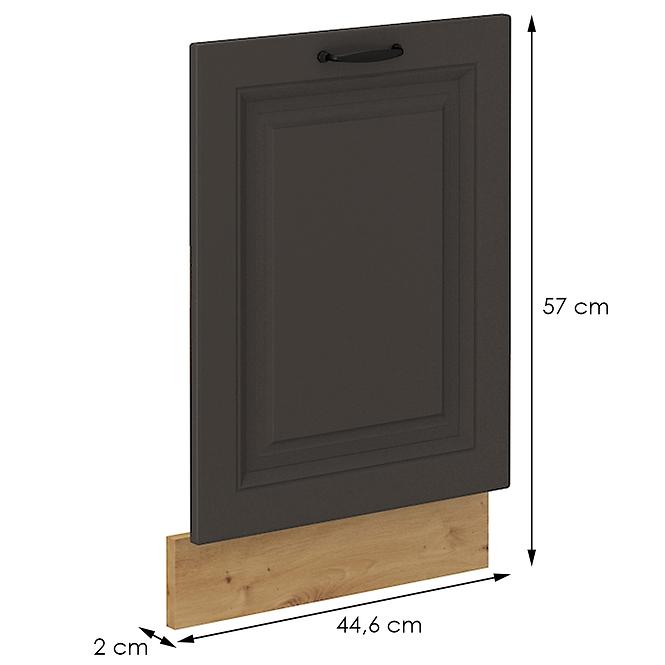 Türen für Einbauspülmaschine STILO graphit matt/artisan 570x446