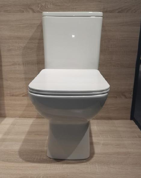 Standtiefspülklosett WC Horus mit Sitz
