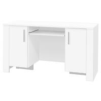 Schreibtisch Cezar 17 ohne Schublade Weiß