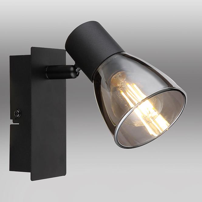 Lampe 54307-1 schwarz mat  K