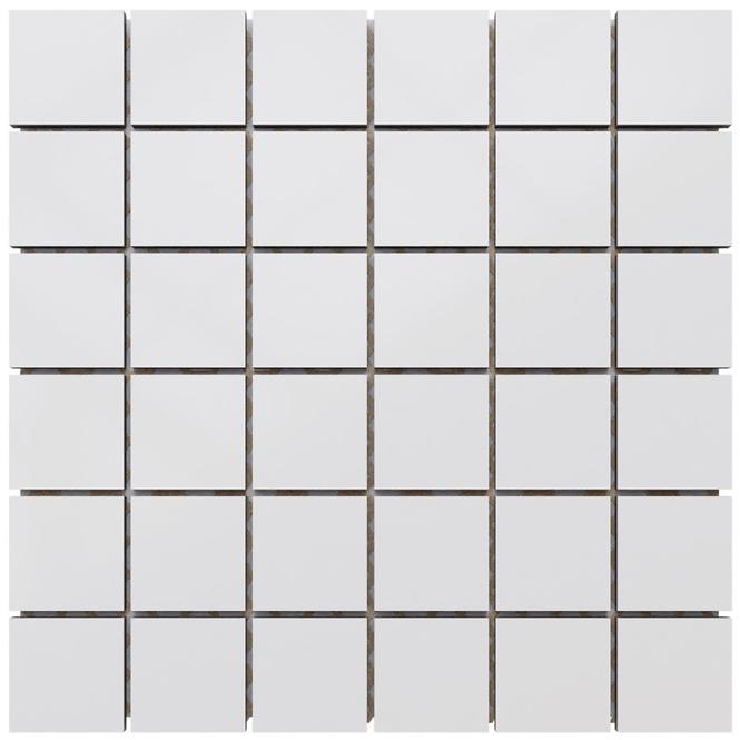 Mosaik Blanco Mate (4,8x4,8) 30/30            