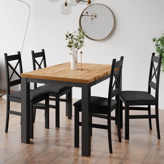 Tisch Oskar D120 artisan/schwarz