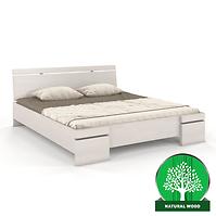 Bett aus kiefernholz Skandica Sparta maxi 200x200 weiß