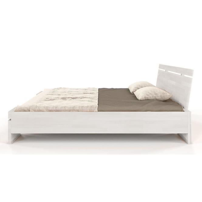 Bett aus buche Skandica Sparta maxi 140x200 cm. weiß