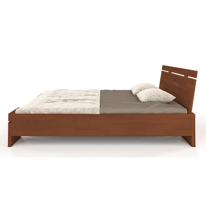 Bett aus buche Skandica Sparta maxi 160x200 cm. nuss
