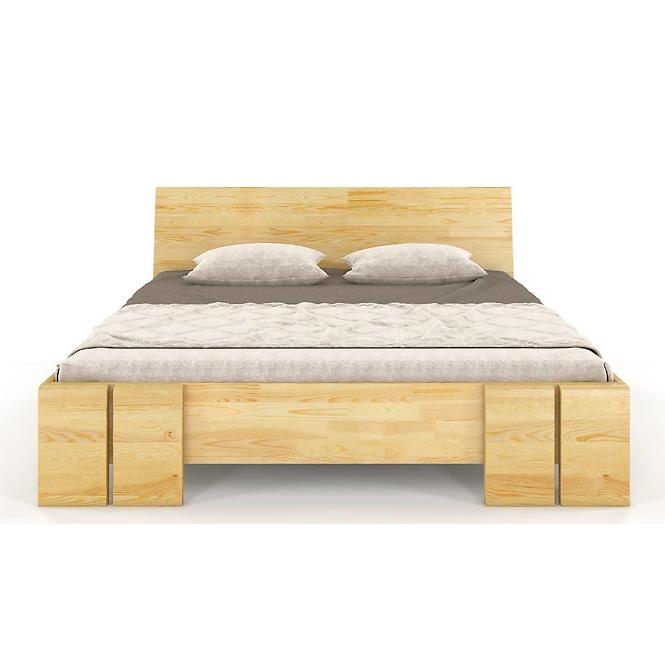 Bett aus kiefernholz Skandica Vestre maxi 160x200 natürlich