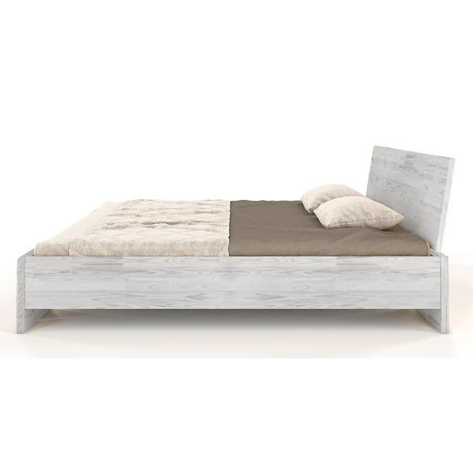 Bett aus buche Skandica Vestre maxi 140x200 weiß