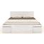 Bett aus kiefernholz Skandica Sparta maxi+schublade 160x200 weiß,3
