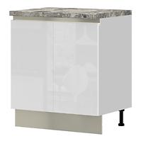 Küchenschrank Infinity R-80-2K/5 Crystal White