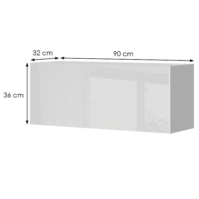Küchenschrank Infinity V3-90-1K/5 Crystal White