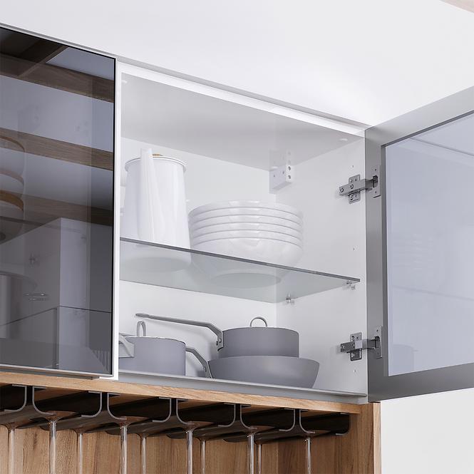 Küchenschrank Infinity V5-90-1KP/5 Crystal White