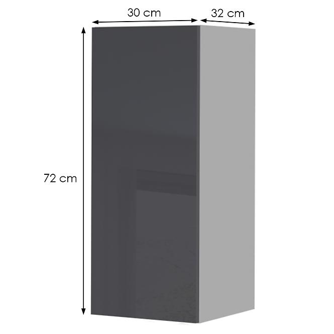 Küchenschrank Infinity V7-30-1K/5 Anthracite
