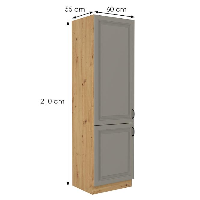 Küchenschrank Stilo claygrey/artisan 60LO-210 2F