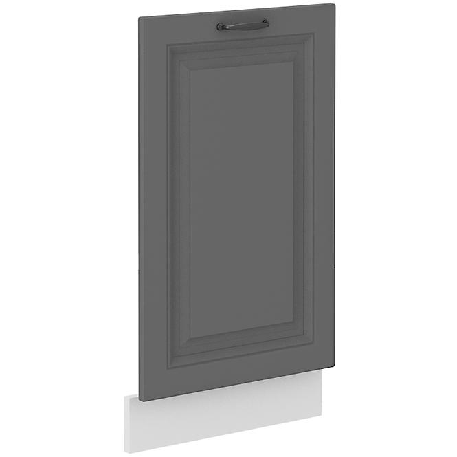 Türen für Einbauspülmaschine Küchenschrank Stilo dustgrey/weiß 713x446