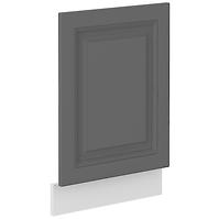 Türen für Einbauspülmaschine Küchenschrank Stilo dustgrey/weiß 570x446