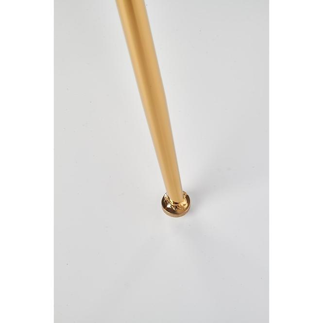 Stuhl K381 Stoff velvet/Chrom Grau/Gold