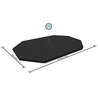 Pool-Abdeckplane für oval Stahlrahmenpools 3,05x2,0 m 58424