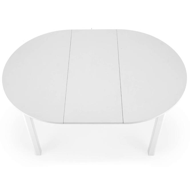 Tisch Ringo /102/142 Platte/Mdf - Weiß