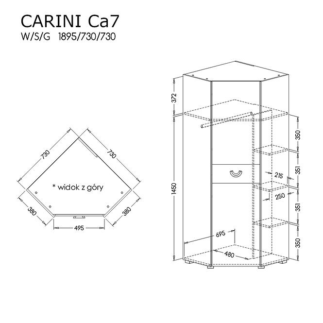 Schrank  CA7 1D Carini