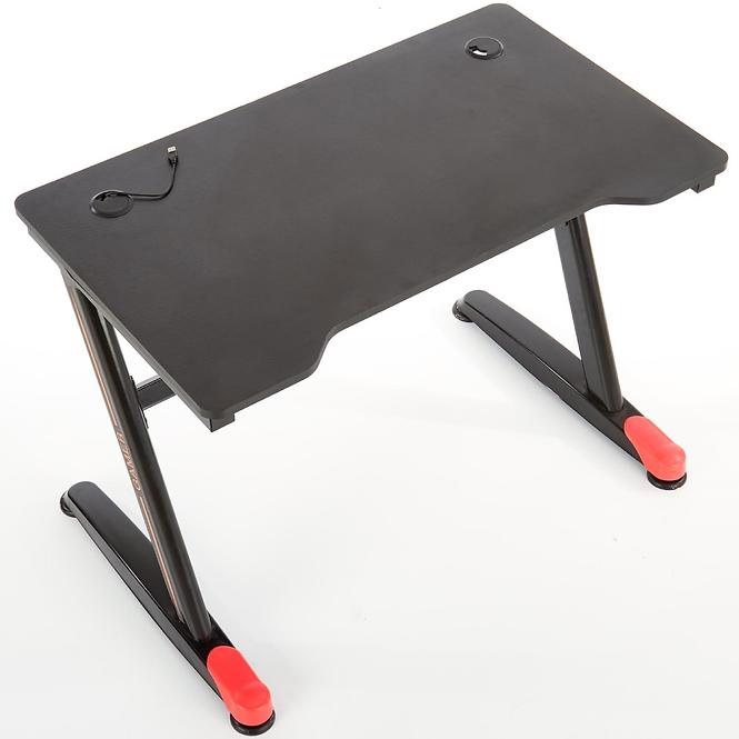Schreibtisch B-40 Schwarz/Rot