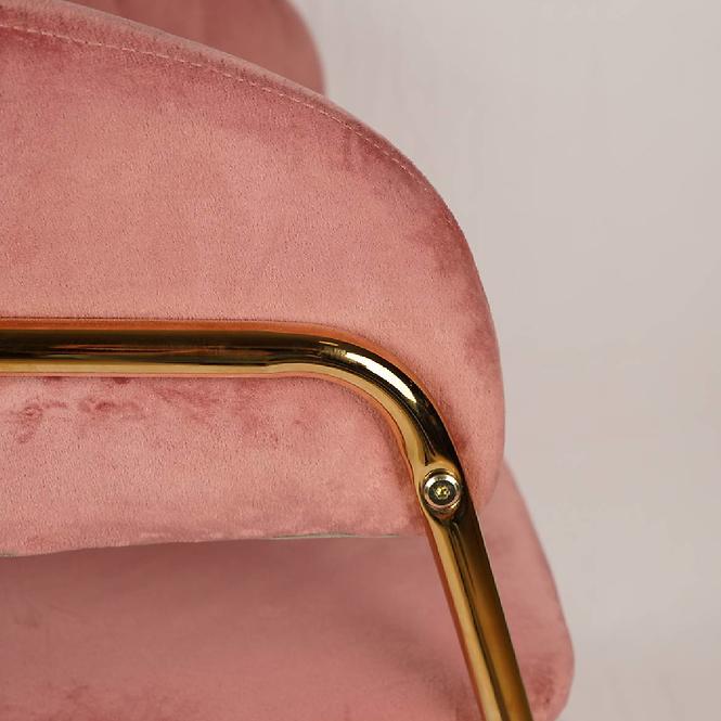Židle Glamour Rosa