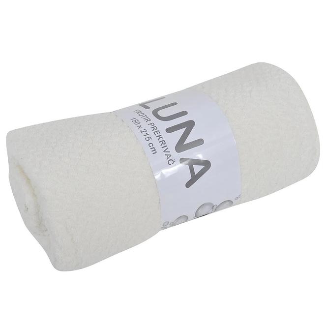 Tagesdecke Luna Baumwolle 150x215 Weiß